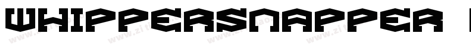 Whippersnapper BRK字体转换